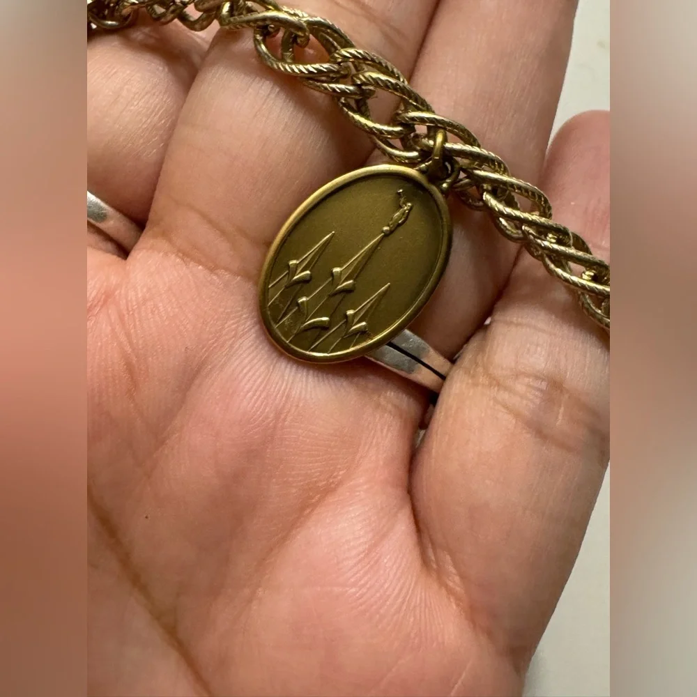 Mormon LDS Gold Tone Insight & Inspiration Charm Bracelet - Picture 4 of 9